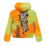 Hellstar Halloween Vomit Sweatshirt Orange Green