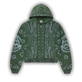 Vale Green Flag Zip Up Jacket