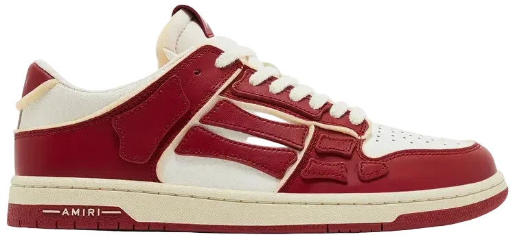 Amiri Skel Top Low 'Collegiate - Red White' USED
