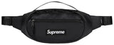 Supreme Leather Waist Bag 'Black'