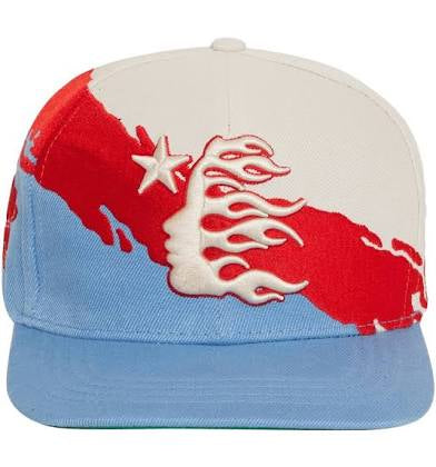 Hellstar OG Logo Hat B/R/W (Snap-Back)