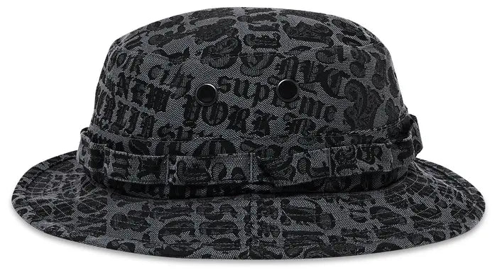 Supreme Cities Jacquard Boonie Black