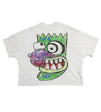 Billionaire Studios Hypno Eggplant Tee White