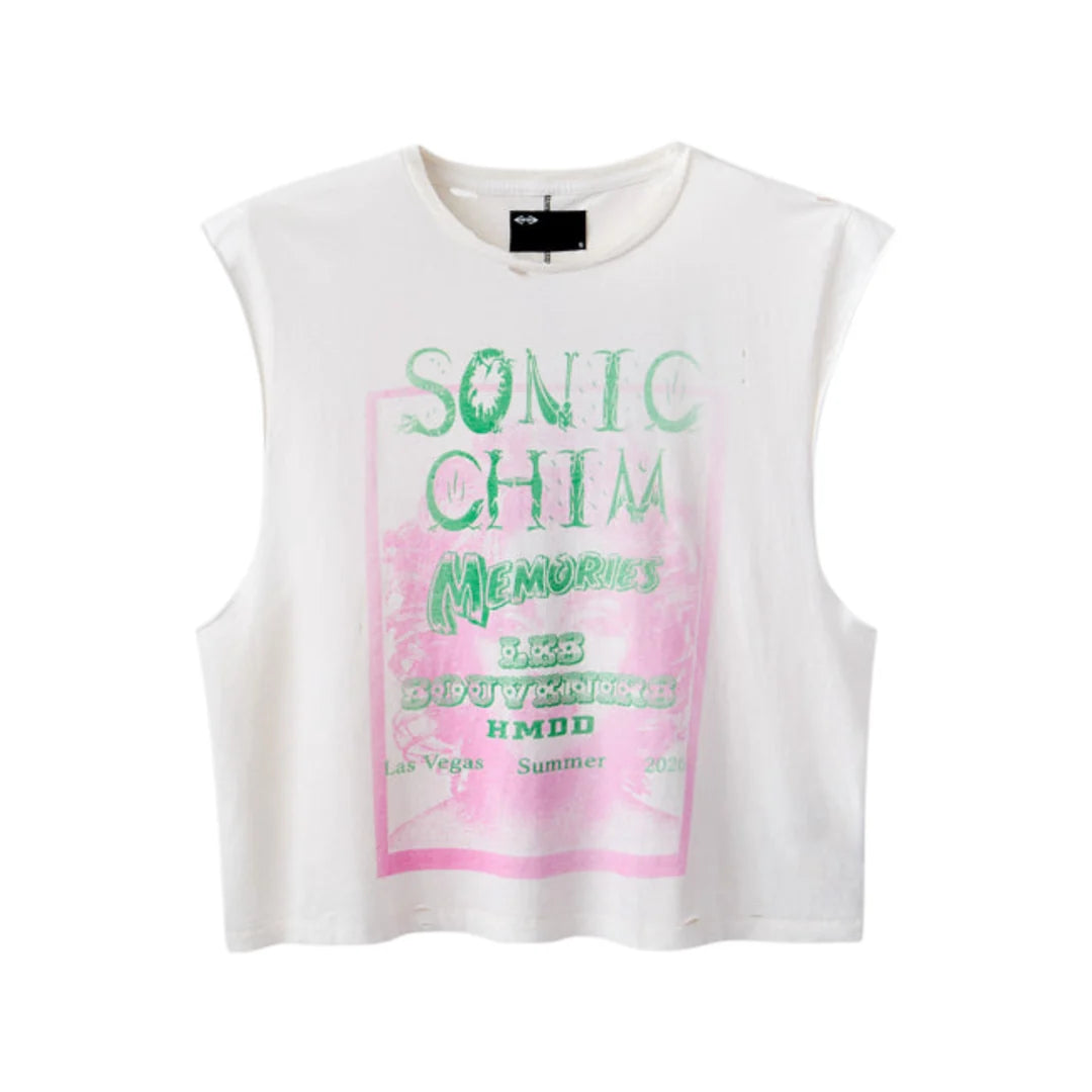 HMDD VEGAS CUT OFF SONIC TEE