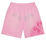 Sp5der OG Web V2 Spray Sweatshorts