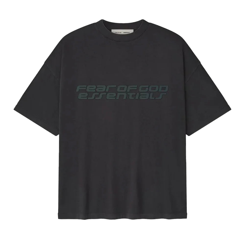 FEAR OF GOD ESSENTIALS 90'S SS TEE - VINTAGE BLACK