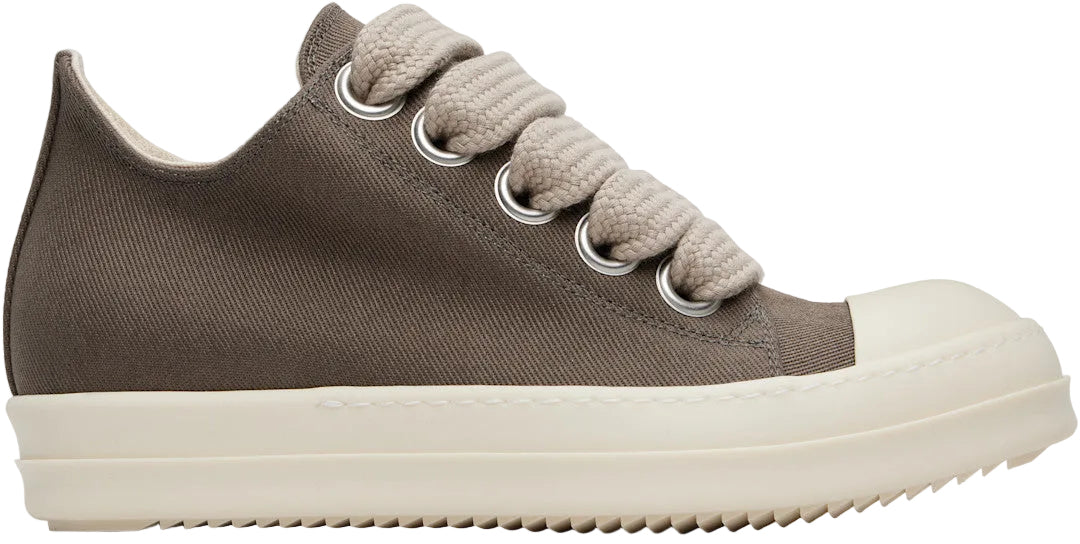 Rick Owens DRKSHDW Jumbolace Low Sneaks Dust Milk