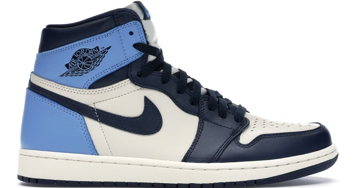 Jordan 1 Retro High Obsidian UNC USED