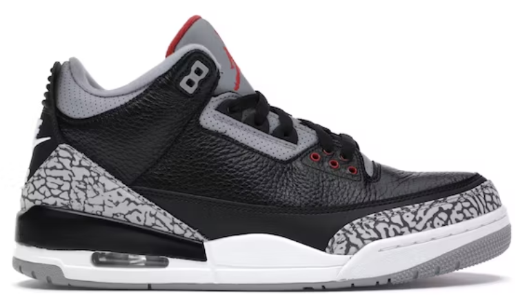 Jordan 3 Retro Black Cement (2018) USED