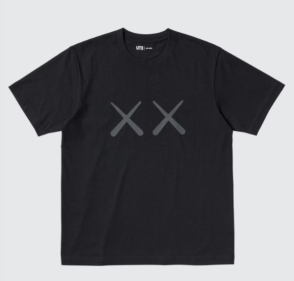 KAWS + Warhol UT Graphic T-Shirt Black/Red