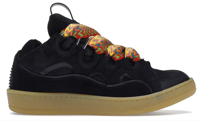 Lanvin Leather Curb Black