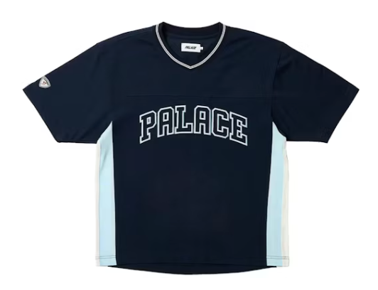 Palace Panel V-Neck Jersey Navy