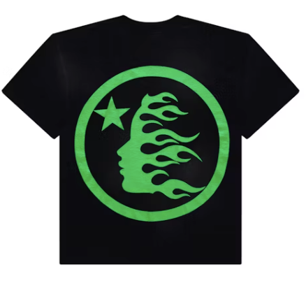 Hellstar Classic T-shirt (Regular Print) Black/Green