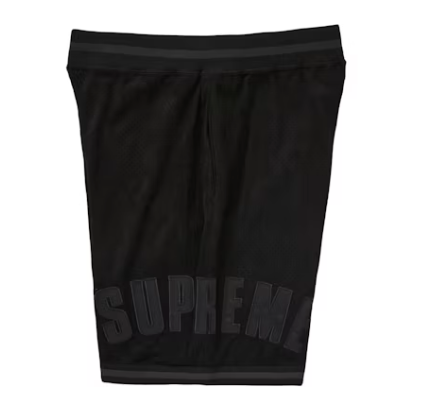 Supreme Ultrasuede Mesh Short Black