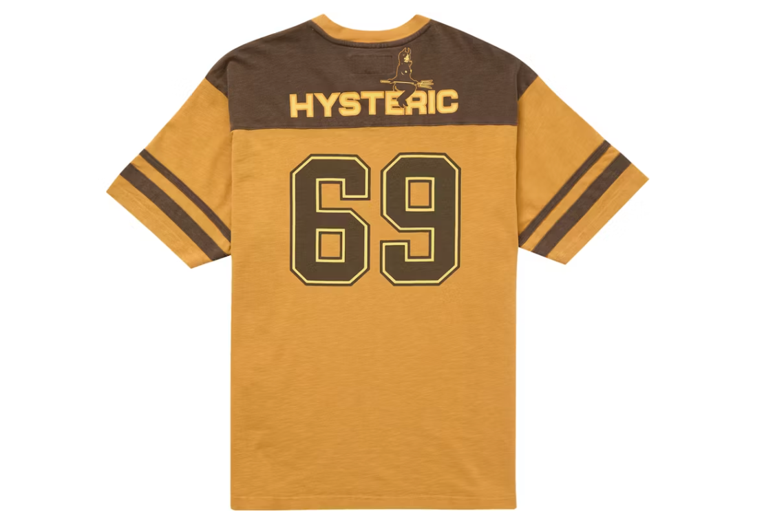 Supreme Hysteric Glamour 69 Football Top Light Orange