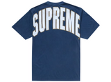 Supreme Cracked Back Arc S/S Top Navy