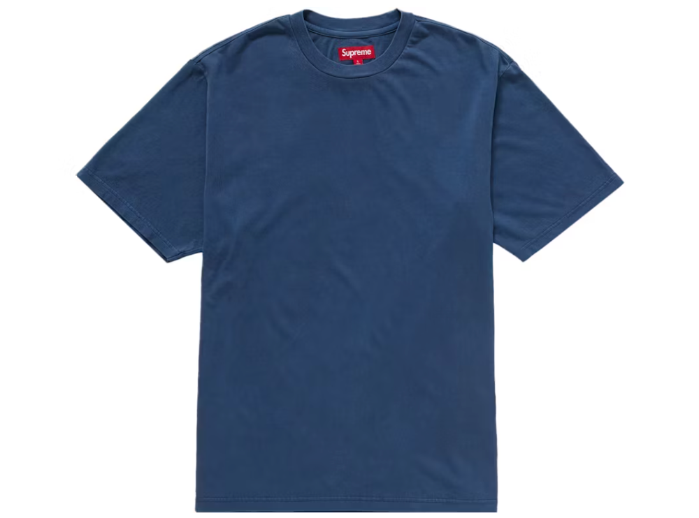 Supreme Cracked Back Arc S/S Top Navy