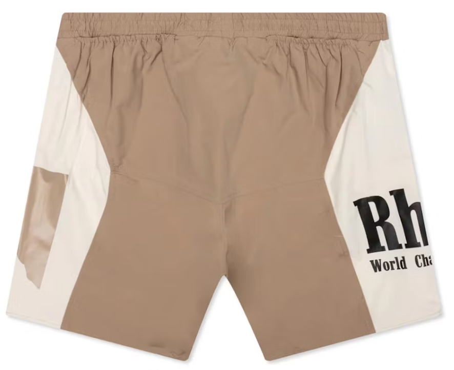 Rhude Senna Flight Shorts Tan/Cream