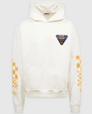 Rhude Livery Hoodie Vintage White