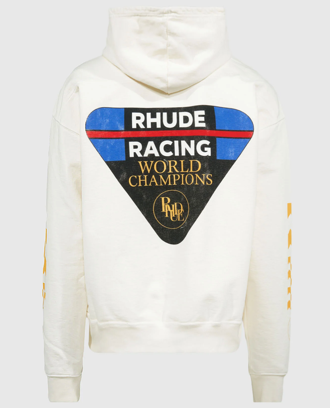 Rhude Livery Hoodie Vintage White