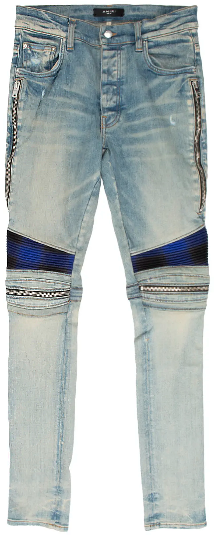 Amiri Plaid MX2 Jean 'Clay/Indigo'