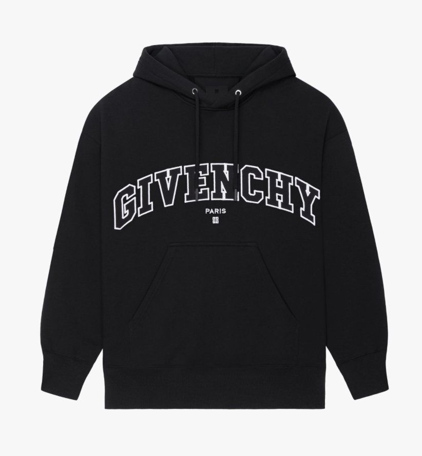 GIVENCHY COLLEGE SLIM FIT HOODIE