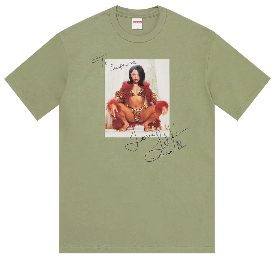Supreme Lil Kim Tee Light Olive (USED)