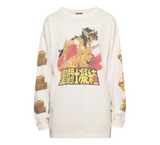 Saint Michael Long-Sleeve Gold Armor Tee 'White'