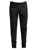 Purple Brand P001 Black Resin Skinny Jeans