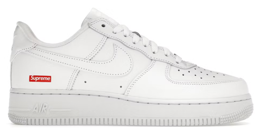 Nike Air Force 1 Low Supreme White USED