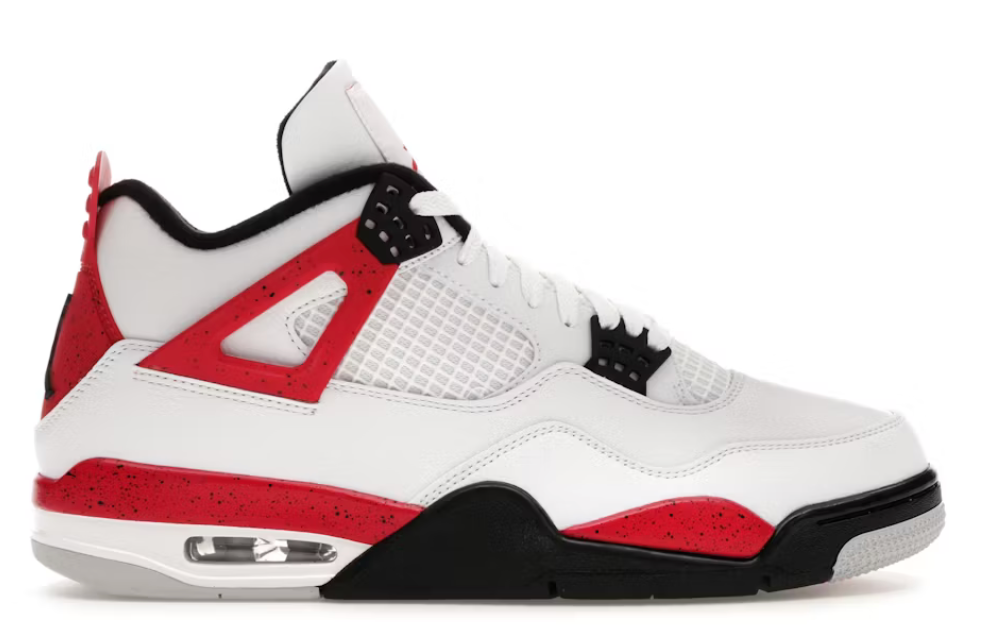 Jordan 4 Retro Red Cement USED