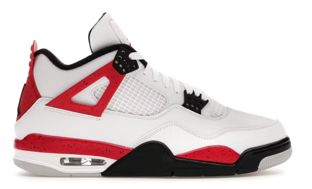 Jordan 4 Retro Red Cement USED
