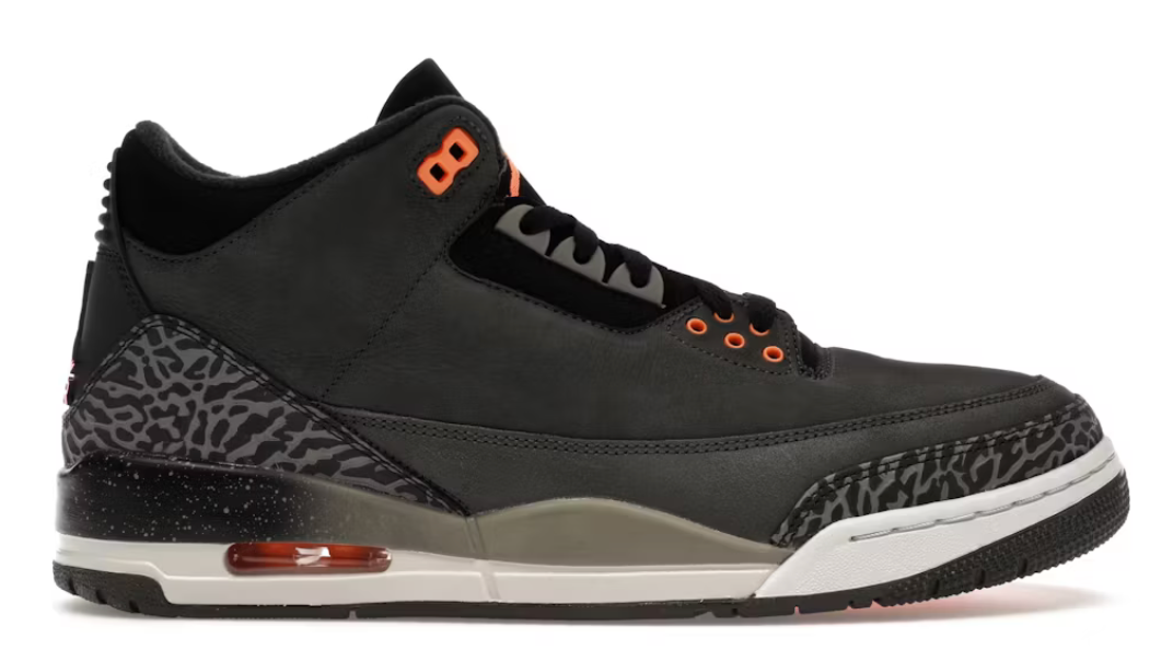Jordan 3 Retro Fear Pack (2023) USED