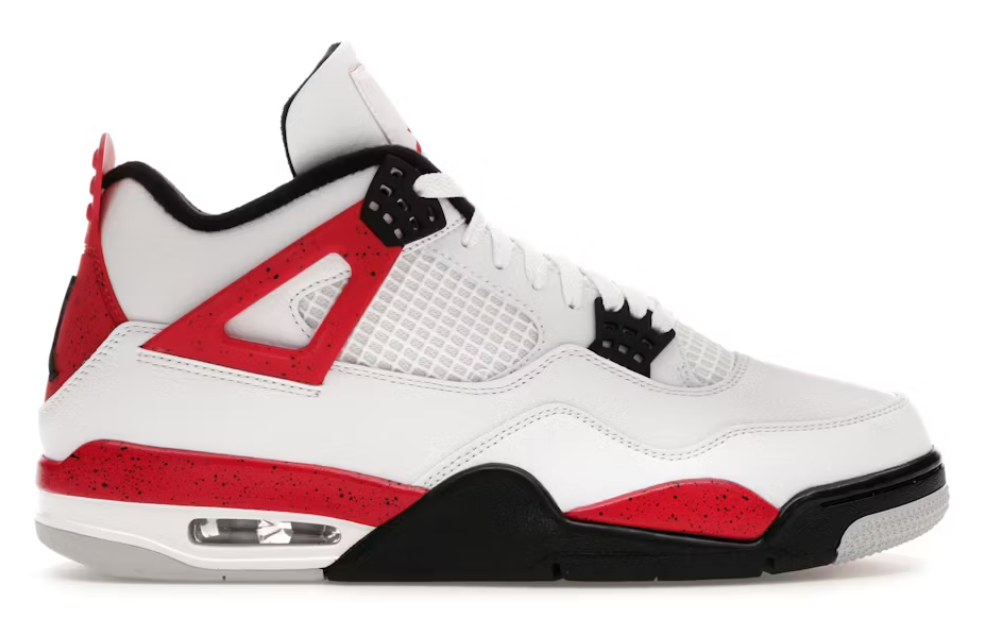 Jordan 4 Retro Red Cement USED