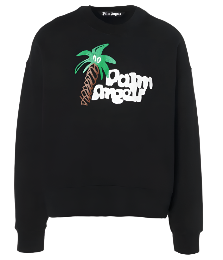 PALM ANGELS SKETCHY CREWNECK