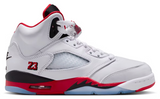 Jordan 5 Retro Fire Red Black Tongue (2025) (GS)