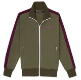 Palm Angels College Track Jacket Military/Purple