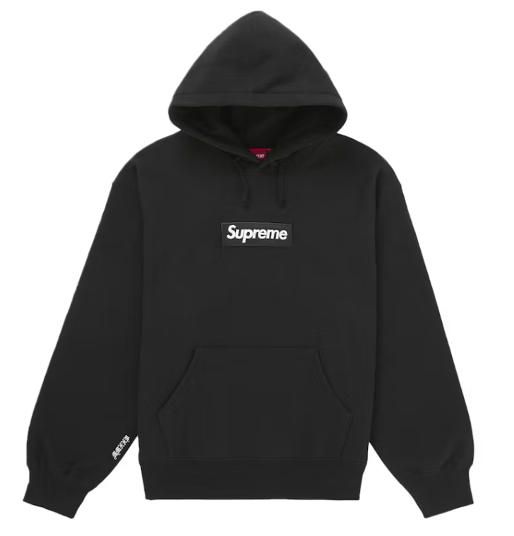 Supreme Box Logo Hooded Sweatshirt (FW25) Black