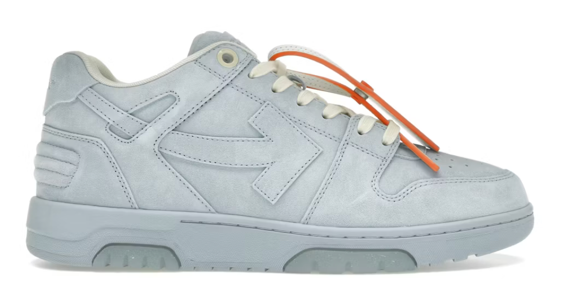 OFF-WHITE Out Of Office Suede Light Blue