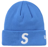 Supreme New Era S Logo Beanie (FW24) Blue