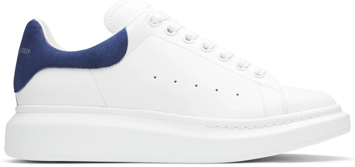 Alexander McQueen Oversized Sneaker 'White Paris Blue' 2019 USED