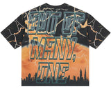 GODSPEED VOLTAGE TEE BLACK/ORANGE