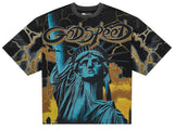 GODSPEED VOLTAGE TEE BLACK/YELLOW
