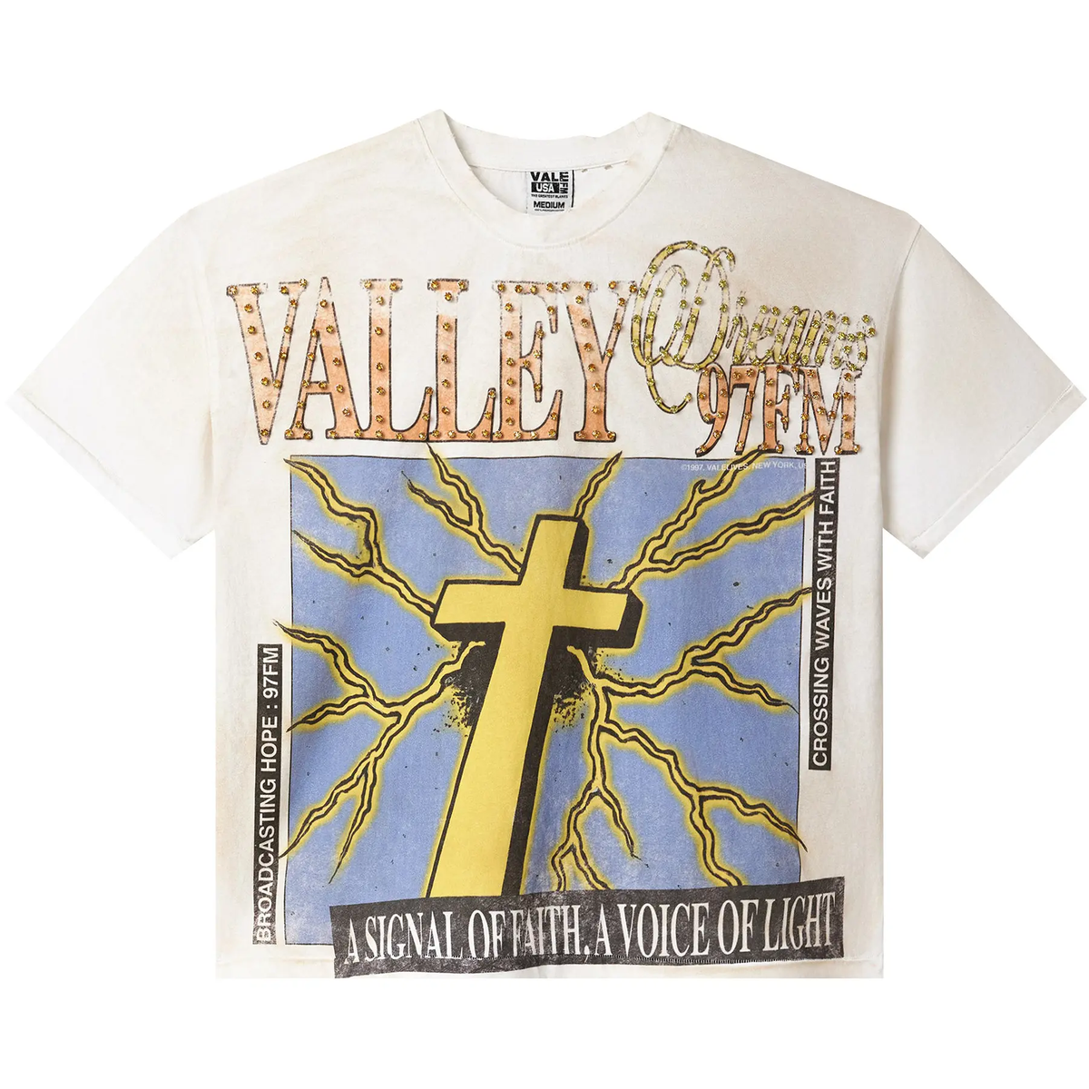 Vale Forever THUNDER CROSS BLING TEE