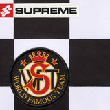 Checkerboard Soccer Jersey Black
