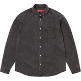 Supreme Appliqué Denim Shirt Black