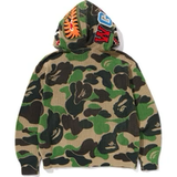 Bape ABC CAMO CROCHET RELAXED FIT SHARK FULL ZIP HOODIE MENS
