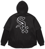Supreme x Chicago White Sox Hooded Jersey 'Black'