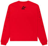 Sp5der Punk V2 Long-Sleeve 'Red'