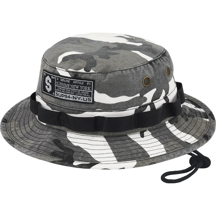 Military Boonie Grey Camo
